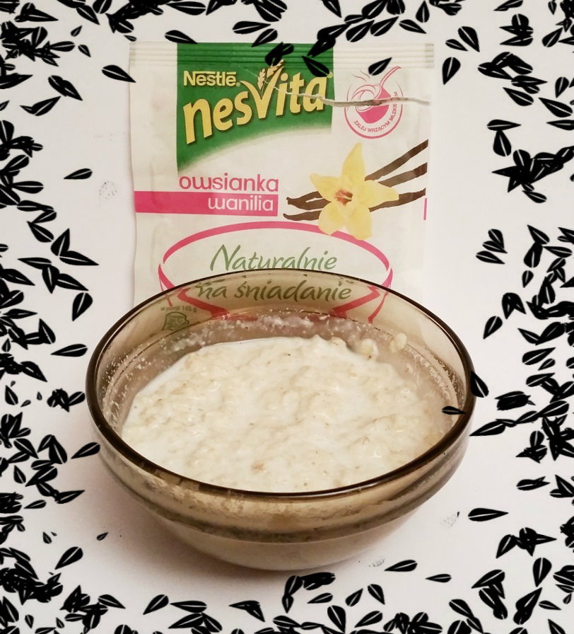 Nestle, NesVita Naturalnie na śniadanie owsianka wanilia ramka