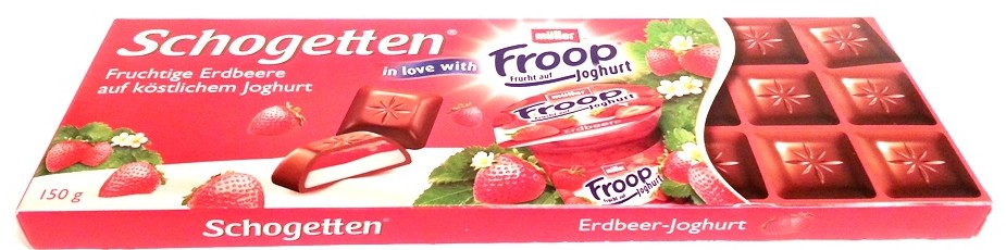 Schogetten in love with Froop (Muller), Erdbeer-Joghurt (1)
