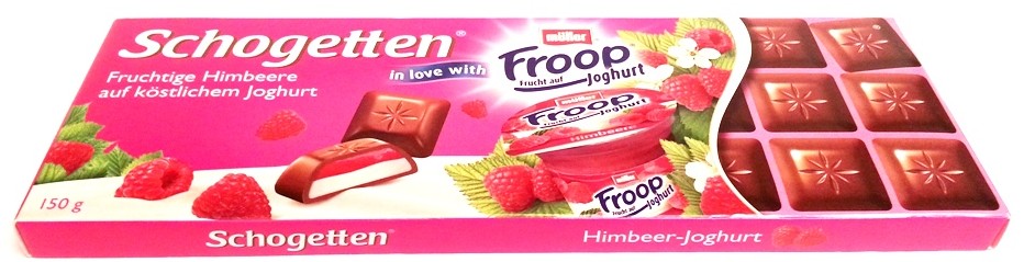Schogetten in love with Froop (Muller), Himbeer-Joghurt (1)