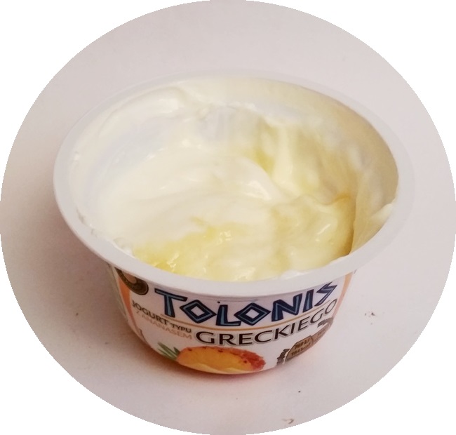 Lactalis, Tolonis jogurt typu greckiego z truskawkami i bananem, z ananasem, z mango, z wiśniami (4)