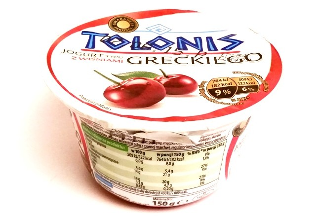 Lactalis, Tolonis jogurt typu greckiego z wiśniami (1)