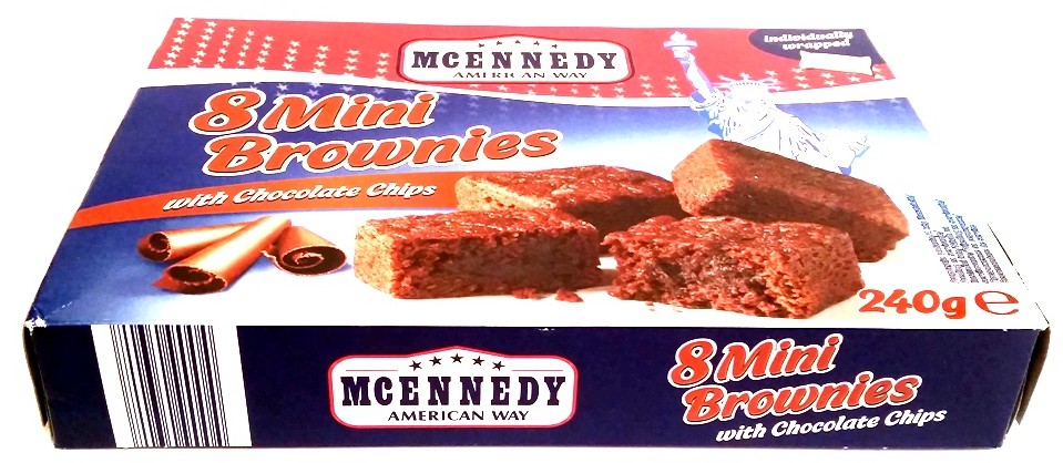 McEnnedy, Mini Brownies with Chocolate Chips Lidl tydzień amerykański (1)