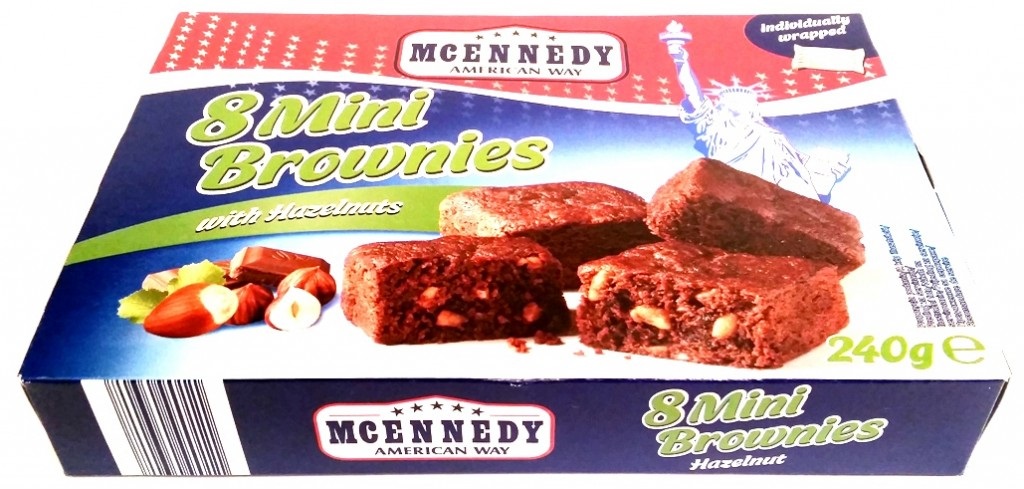 McEnnedy, Mini Brownies with Hazelnuts Lidl tydzień amerykański (1)