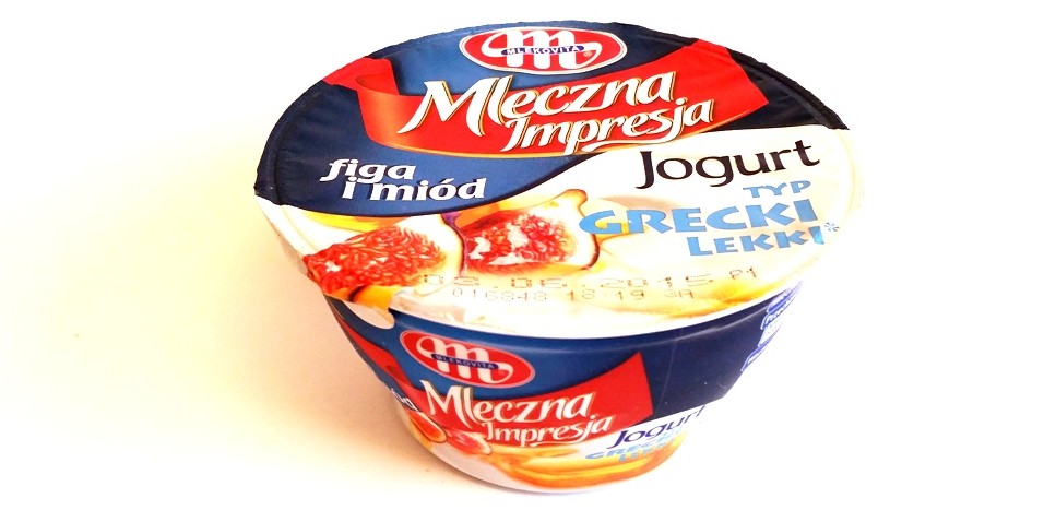 Mlekovita, Mleczna Impresja jogurt typ grecki lekki figa i miód (1)