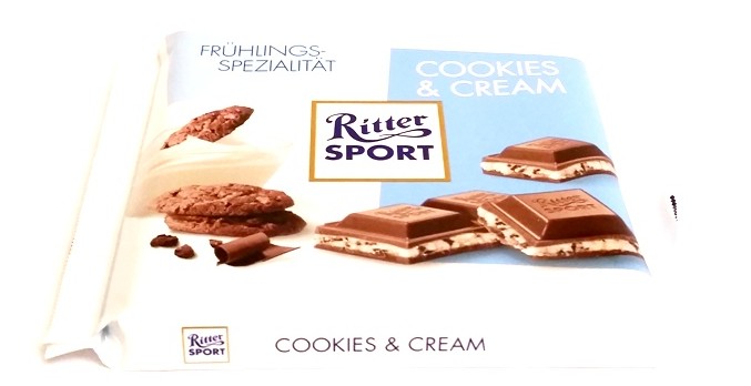 Ritter Sport, Cookies & Cream (1)