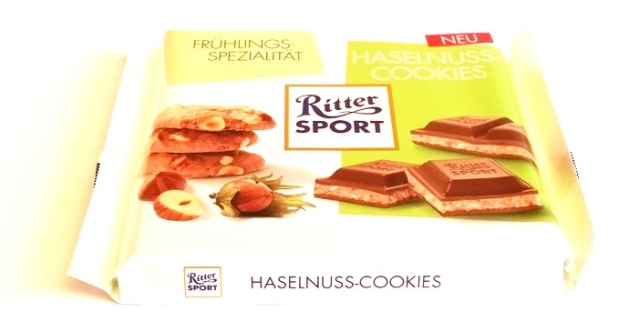 Ritter Sport, Haselnuss-Cookies (1)