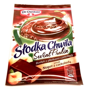 Dr. Oetker, Słodka Chwila Świat Pralin Nugat z czekoladą (1)