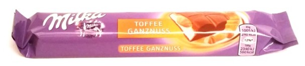 Milka, baton Toffee Ganznuss (2)