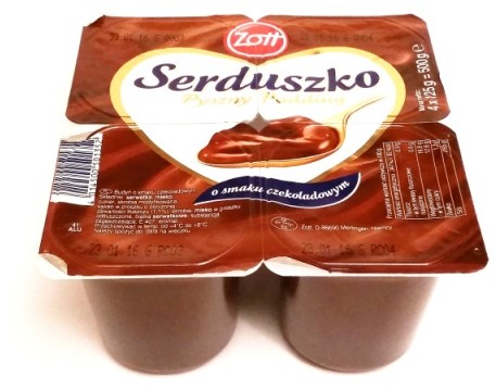 Zott, Serduszko Pyszny Pudding o smaku czekoladowym (1)