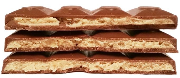 Millano-Baron, Peanut Butter, mleczna czekolada z masłem orzechowym i fistaszkami marki Magnetic z Biedronki, copyright Olga Kublik