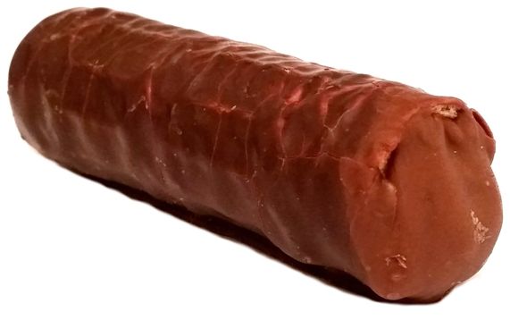 Wisła, Sękacz orzechowy, baton z kremem w polewie czekoladowej, słodycze z XX wieku, copyright Olga Kublik