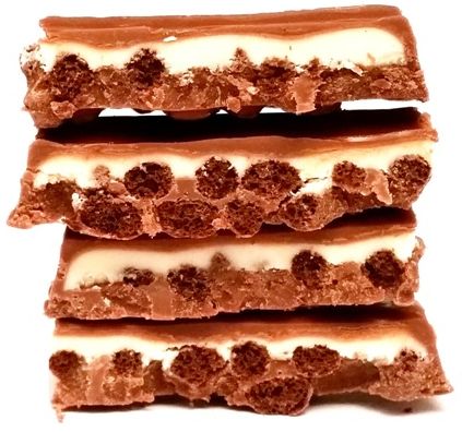 Kandit, Kandi Crunch Brunch Milky, baton z kakaowymi zbożowymi chrupkami w mlecznej czekoladzie, copyright Olga Kublik