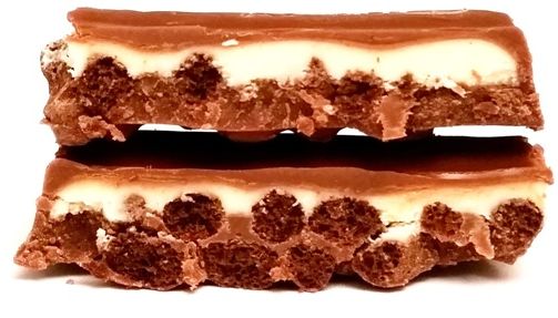 Kandit, Kandi Crunch Brunch Milky, baton z kakaowymi zbożowymi chrupkami w mlecznej czekoladzie, copyright Olga Kublik
