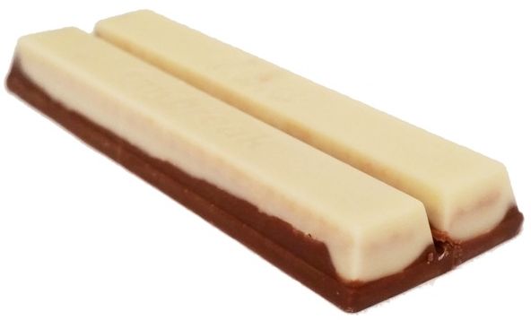 Nestle, Kit Kat Cookies & Cream, kakaowe wafelki z polewą z mlecznej i białej czekolady o smaku ciasteczkowym, copyright Olga Kublik