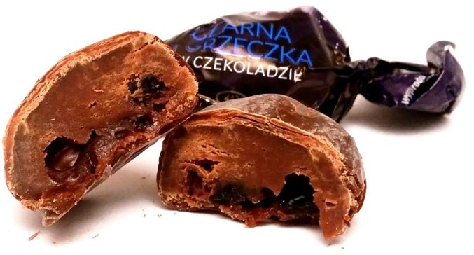 Jutrzenka Dobre Miasto, Luximo Premium Czarna porzeczka z truflą w czekoladzie, copyright Olga Kublik