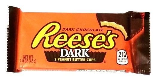 Reeses, Dark 2 Peanut Butter Cups, babeczki z masłem orzechowym w ciemnej czekoladzie, copyright Olga Kublik