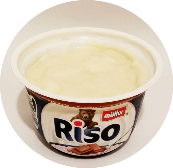 Muller, Riso ryż na mleczku z sosem czekoladowym, deser mleczny, copyright Olga Kublik