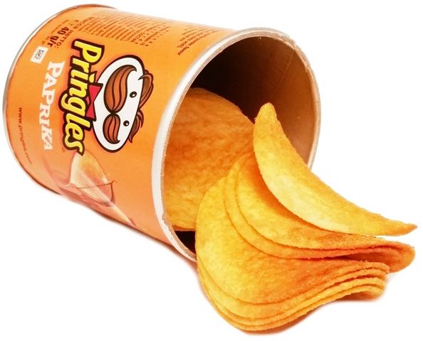 Pringles, Paprika, chipsy paprykowe, copyright Olga Kublik