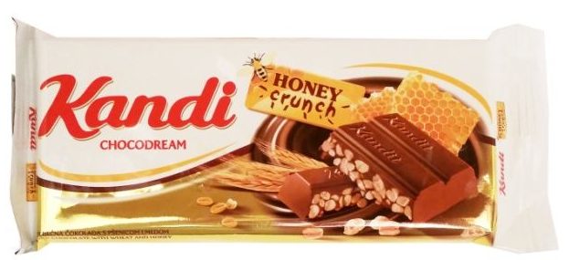 Kandit, Kandi Honey Crunch, mleczna czekolada z ziarnami zbóż i miodem, copyright Olga Kublik