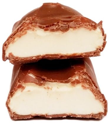 Perfetti Van Melle, Cemoi Chocolatier Francais Petit Ourson, waniliowa pianka marshmallow w mlecznej czekoladzie w kształcie misia, słodycze dla dzieci, copyright Olga Kublik