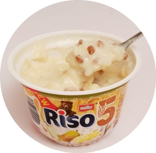 Muller, Riso 5 ziaren - ryż na mleku z gruszką, pszenicą, jęczmieniem, orkiszem i prosem, copyright Olga Kublik