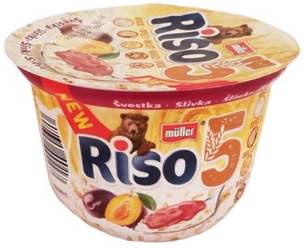 Muller, Riso 5 ziaren - ryż na mleku ze śliwką, pszenicą, jęczmieniem, orkiszem i prosem, copyright Olga Kublik