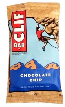 Clif Bar, Energy Bar Chocolate Chip, wegański baton owsiany z kawałkami deserowej czekolady, copyright Olga Kublik