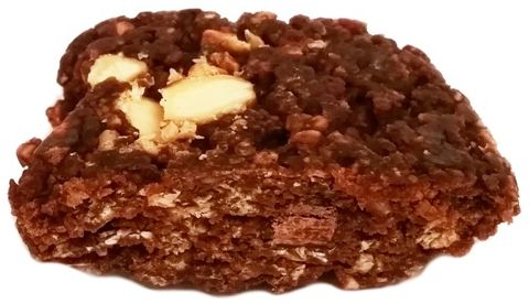 Clif Bar, Energy Bar Chocolate Almond Fudge, wegański baton owsiany o smaku czekolady z migdałami, copyright Olga Kublik
