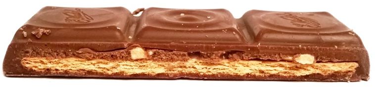 Wedel, orzechowo-kakaowe Cookie chrupiace ciastko mleczna czekolada z herbatnikiem i kremem Pierrot, copyright Olga Kublik