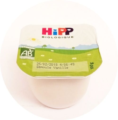 HiPP, Delices de Lait Semoule au lait Vanille, kaszka manna waniliowa dla dzieci, zdrowy deser, copyright Olga Kublik