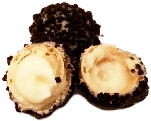 Ferrero, Giotto Momenti Cookies and Cream, zagraniczne słodycze, praliny z posypką z kakaowych herbatników i kremem waniliowym, copyright Olga Kublik