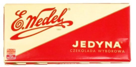 Wedel, Jedyna, ciemna czekolada deserowa 50% kakao, copyright Olga Kublik