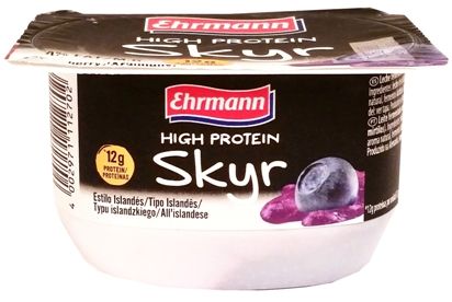 Ehrmann, High Protein Skyr jagoda, jogurt białkowy deser typu islandzkiego, copyright Olga Kublik