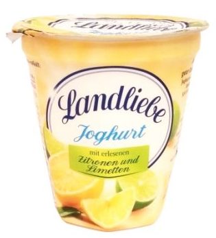 FrieslandCampina, Landliebe Joghurt mit erlesenen Zitronen und Limetten, jogurt cytrynowo-limonkowy, copyright Olga Kublik