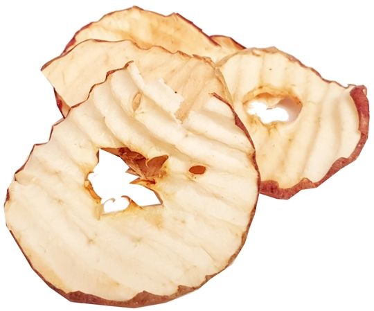 Cykoria, Jabcusie chipsy jabłkowe suszone, copyright Olga Kublik
