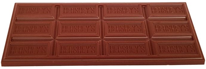 Hershey's Milk Chocolate, mleczna czekolada Hershey's, copyright Olga Kublik