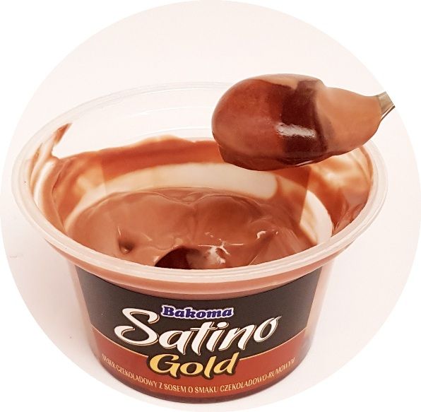 Bakoma, Satino Gold deser czekoladowy z sosem, copyright Olga Kublik