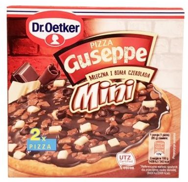 Dr. Oetker, czekoladowa pizza Guseppe Mini, copyright Olga Kublik