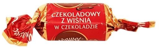 Wawel, cukierek Czekoladowy z wiśnią w czekoladzie, copyright Olga Kublik