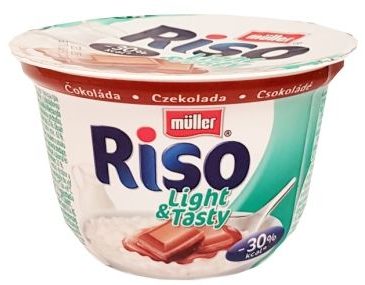Muller, Riso Light Tasty Czekolada, niskokaloryczny ryż na mleku z czekoladą, copyright Olga Kublik