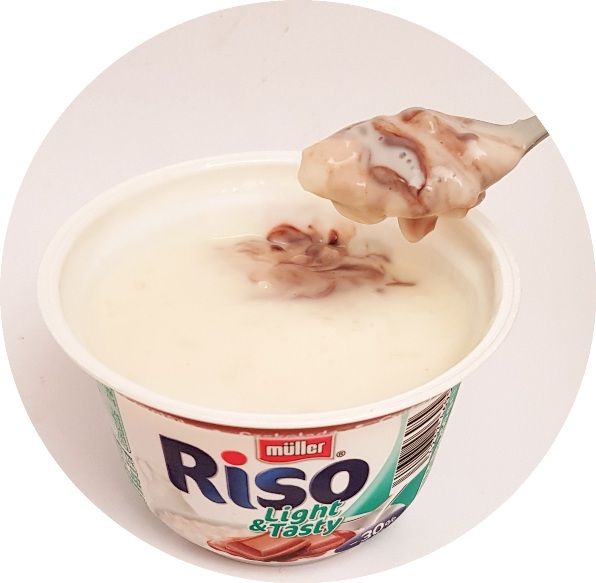 Muller, Riso Light Tasty Czekolada, niskokaloryczny ryż na mleku z czekoladą, copyright Olga Kublik