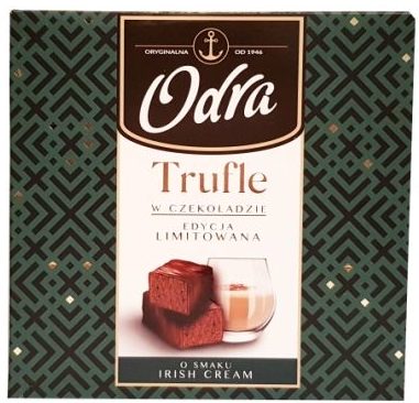 Odra, Trufle w czekoladzie o smaku irish cream, copyright Olga Kublik
