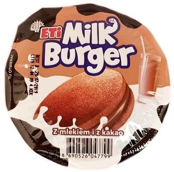 ETi, Milk Burger Z mlekiem i z kakao, czekoladowa mleczna kanapka, copyright Olga Kublik