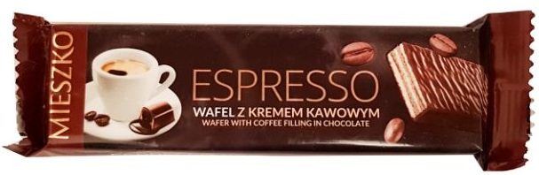 Mieszko, Espresso wafel z kremem kawowym, copyright Olga Kublik