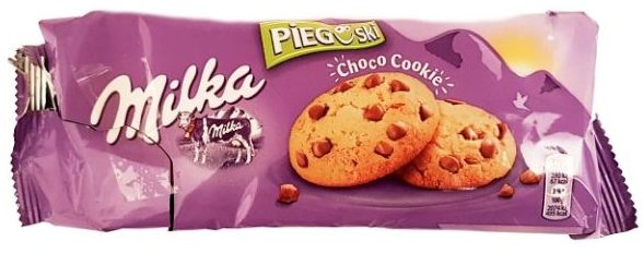 Milka, Pieguski Choco Cookie, ciastka z czekoladą mleczną, american cookies, copyright Olga Kublik