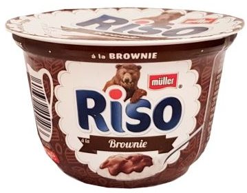 Muller, Riso a la Brownie, ryż na mleku z sosem czekoladowym brownie, copyright Olga Kublik