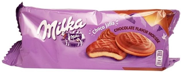Milka, Choco Jaffa ciastka z czekoladowym musem, ciastka czekoladowe z musem i biszkoptem, jaffa cakes, copyright Olga Kublik