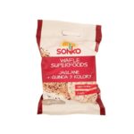 Sonko, Wafle Superfoods jaglane quinoa 3 kolory, zdrowe wafle jaglane, copyright Olga Kublik
