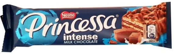Nestle, Princessa Intense Milk Chocolate, wafel kakaowy w czekoladzie mlecznej, copyright Olga Kublik
