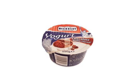 McEnnedy, jogurt Chocolate Muffin Flavour Lidl Tydzień Amerykański, copyright Olga Kublik